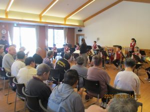 今市第三小学校のブラスバンドが来てくれました！